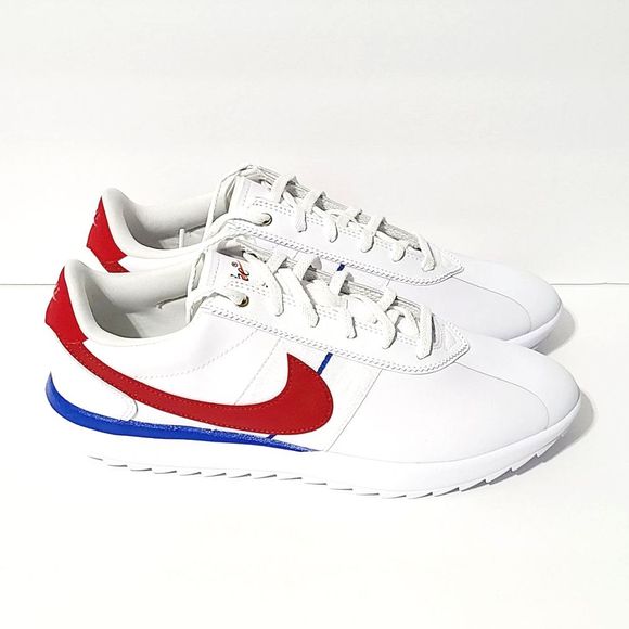 NEW Nike Cortez Golf Shoes CI1670-100 White - Picture 3 of 6